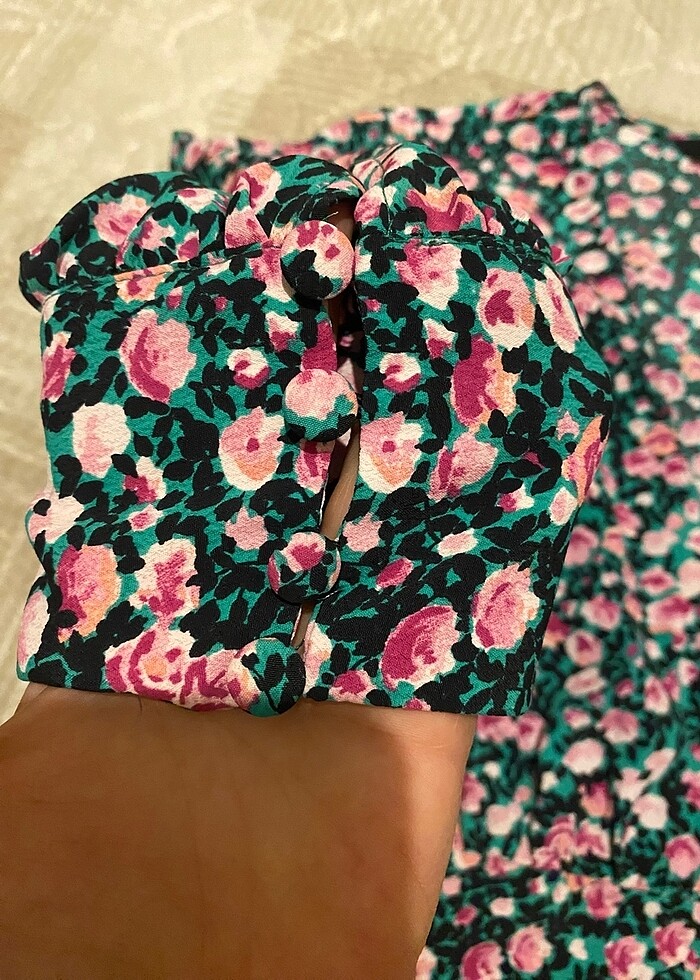 Çiçekli bluz - Görsel 3