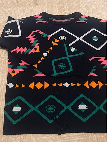 Renkli kazak - Görsel 3