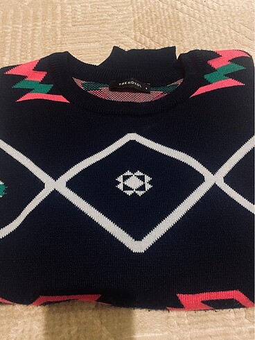 Renkli kazak - Görsel 5