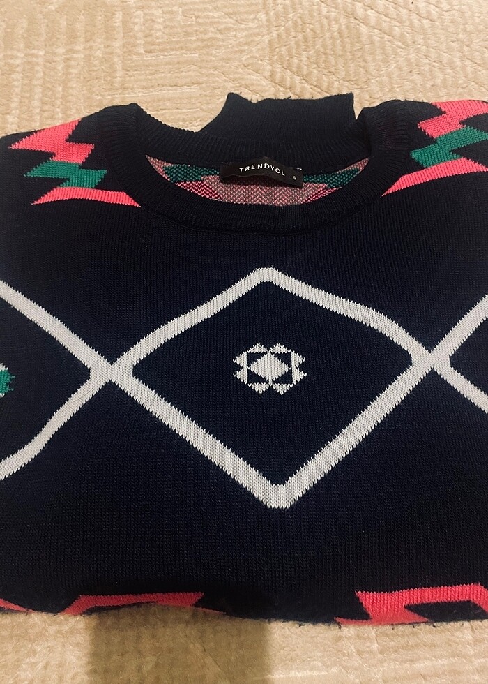 Renkli kazak - Görsel 5