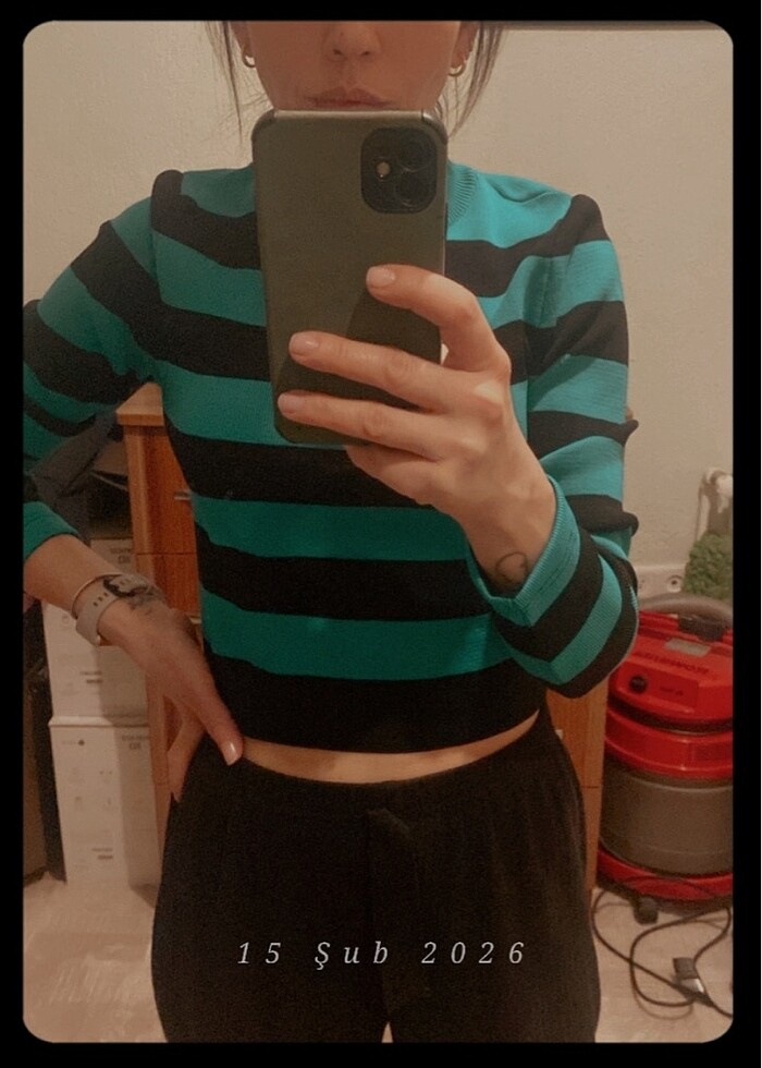 Crop kazak - Görsel 2