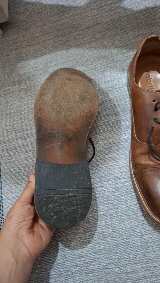 Kahverengi Deri Klasik Erkek Ayakkabısı - Görsel 3