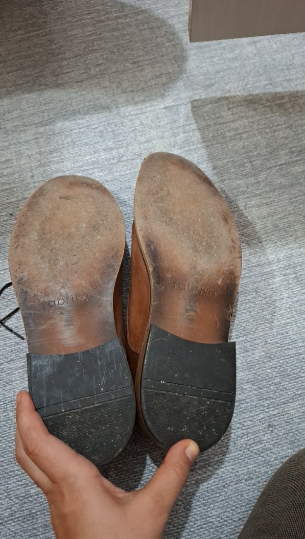 Kahverengi Deri Klasik Erkek Ayakkabısı - Görsel 5