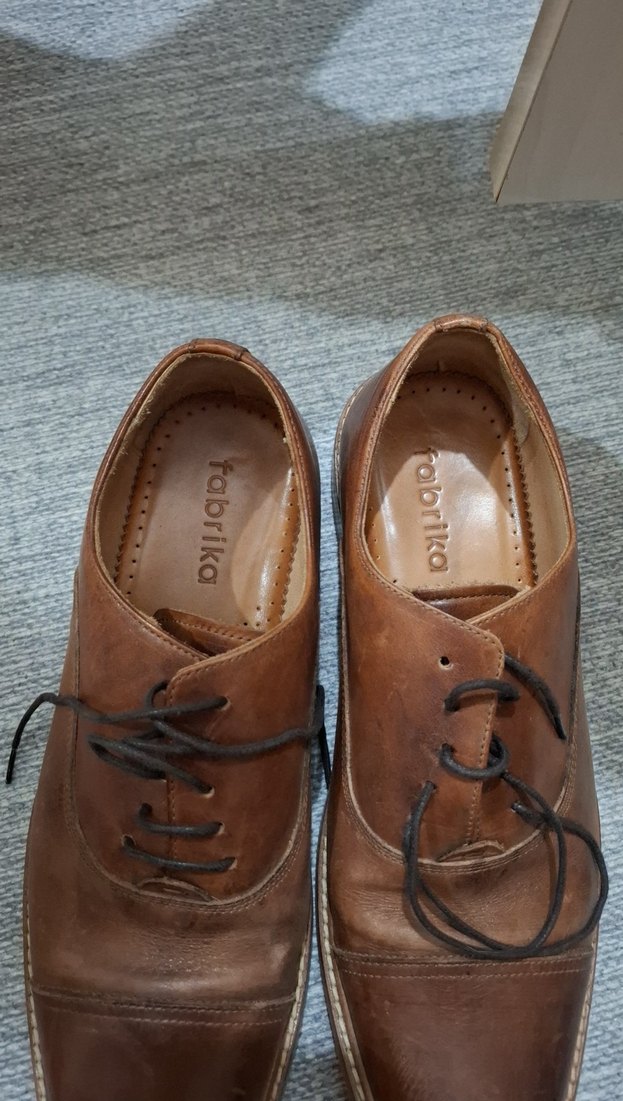 Kahverengi Deri Klasik Erkek Ayakkabısı - Görsel 2