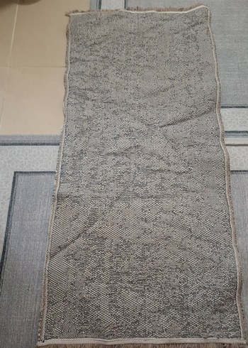 Bej ve Gri Yılan Desenli Modern Halı - Görsel 4