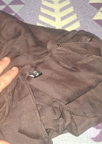 kahverengi şal - Görsel 7