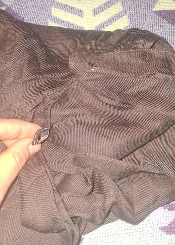 kahverengi şal - Görsel 6