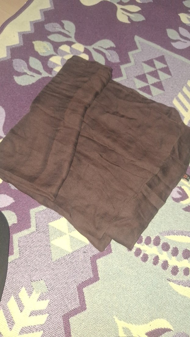 kahverengi şal - Görsel 4