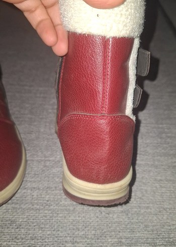 Kız Çocuk Deri Tokalı Bot - Görsel 9