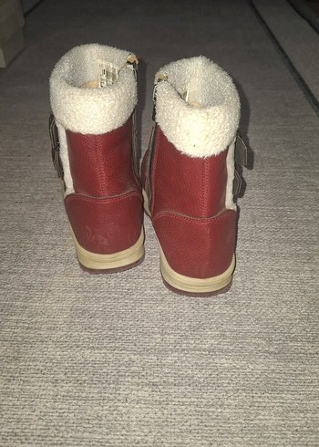 Kız Çocuk Deri Tokalı Bot - Görsel 4