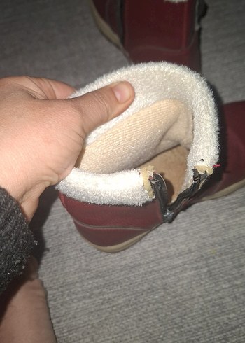 Kız Çocuk Deri Tokalı Bot - Görsel 7