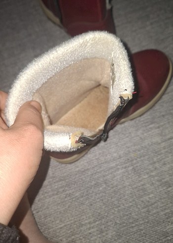 Kız Çocuk Deri Tokalı Bot - Görsel 6