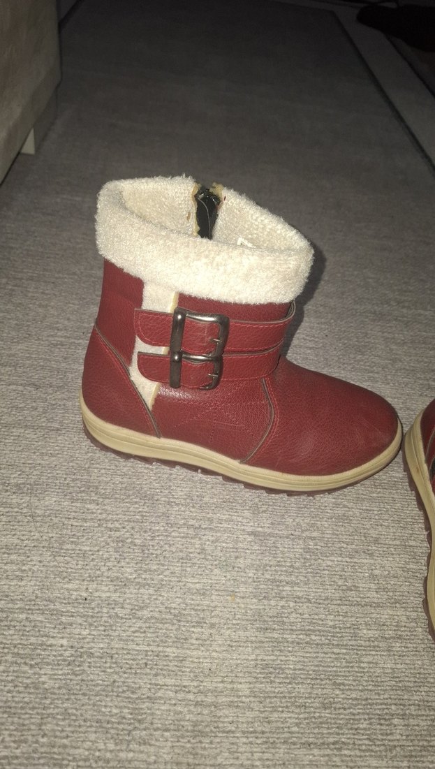 Kız Çocuk Deri Tokalı Bot - Görsel 2