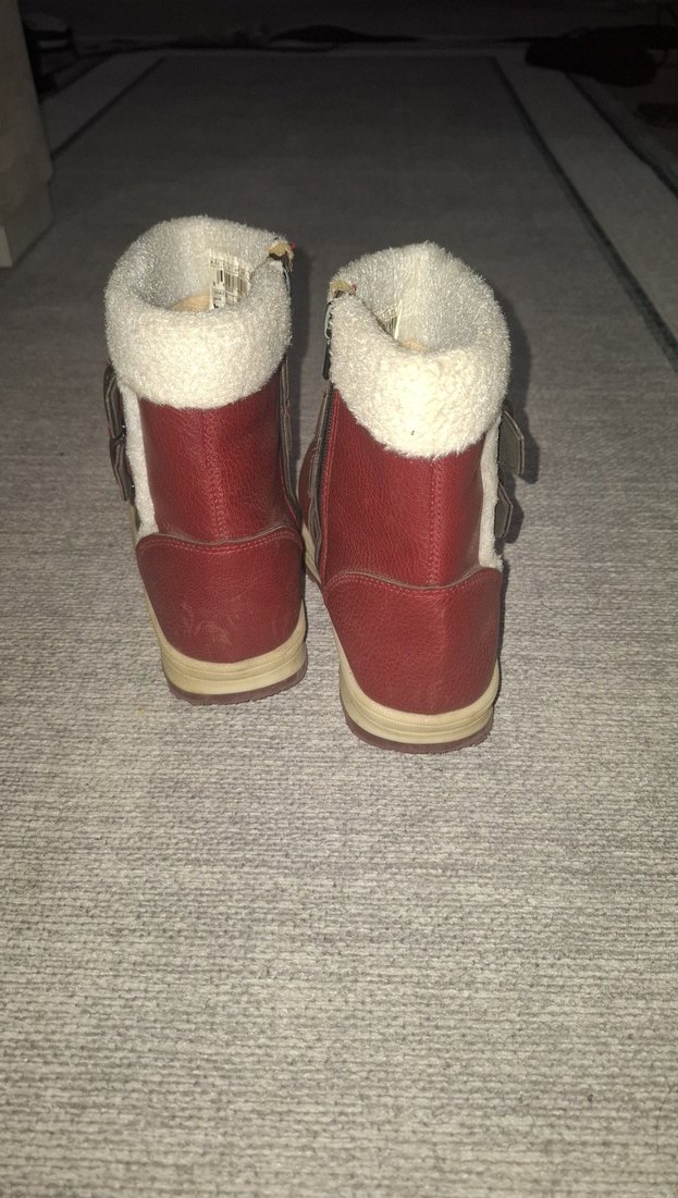 Kız Çocuk Deri Tokalı Bot - Görsel 4