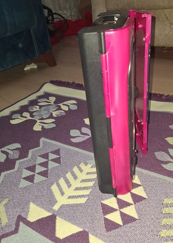 Küçük Pembe Çocuk Gardırop Dolabı - Görsel 3