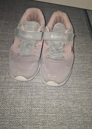 Kinetix Kız Çocuk Pembe Gri Sneaker - Görsel 4
