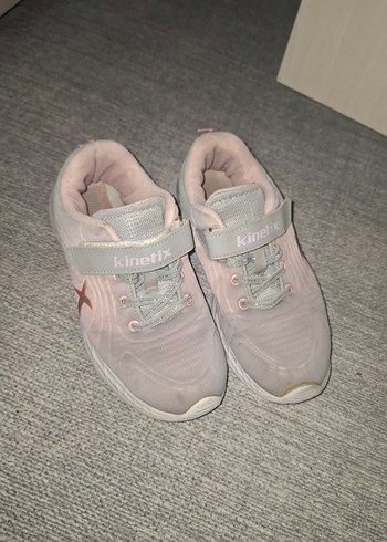 Kinetix Kız Çocuk Pembe Gri Sneaker - Görsel 7