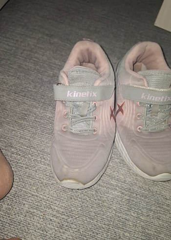 Kinetix Kız Çocuk Pembe Gri Sneaker - Görsel 3