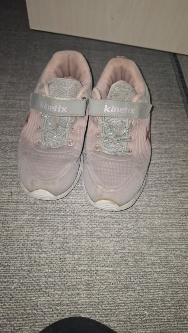 Kinetix Kız Çocuk Pembe Gri Sneaker - Görsel 4