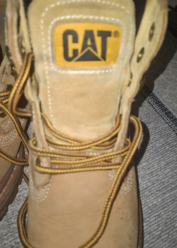 Bej Süet Kadın Bot - CAT - Görsel 7