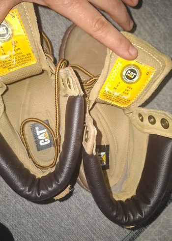 Bej Süet Kadın Bot - CAT - Görsel 10