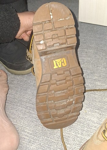 Bej Süet Kadın Bot - CAT - Görsel 5