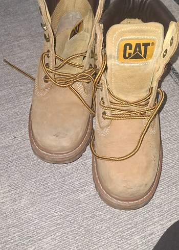 Bej Süet Kadın Bot - CAT - Görsel 6