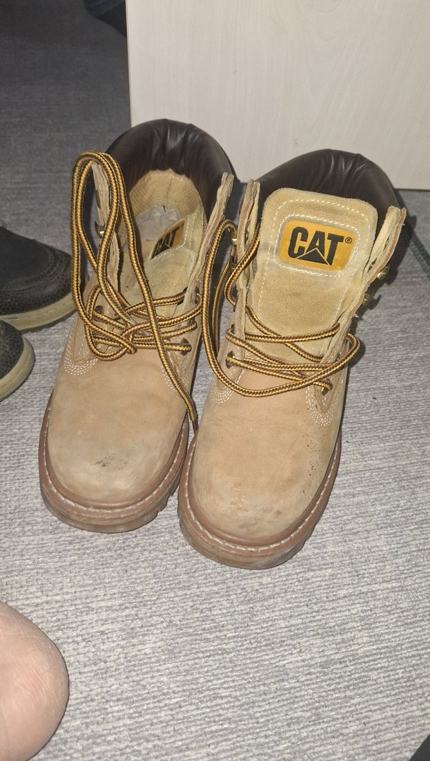 Bej Süet Kadın Bot - CAT - Görsel 2