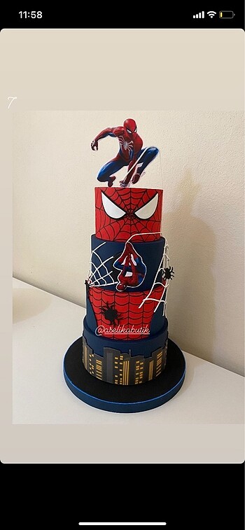 Spiderman maket pasta
