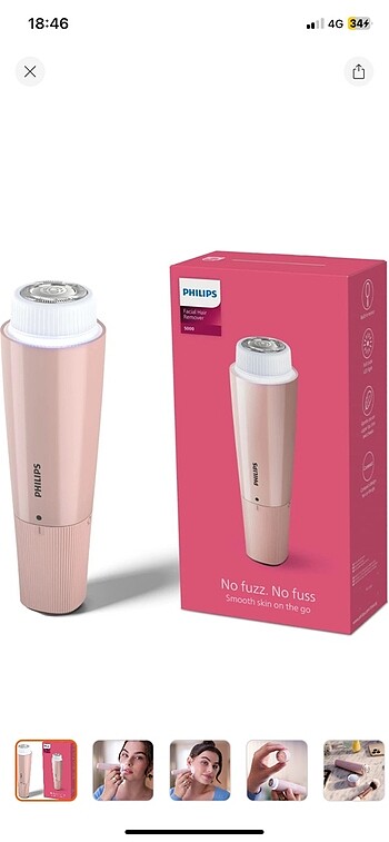 Philips tüy alma makinesi