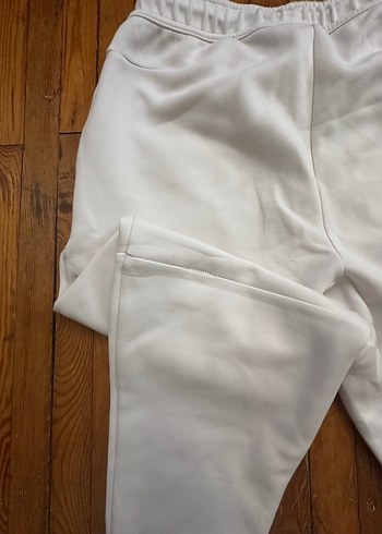 Nike Tech Fleece Beyaz Rahat Eşofman Altı - Görsel 7