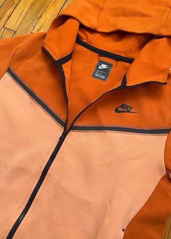 Nike Tech Fleece Orjinal Turuncu - Görsel 2