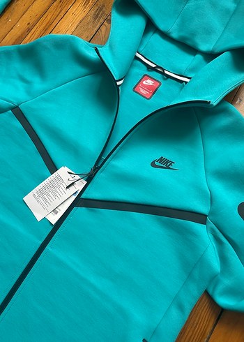 Nike Tech Fleece 2025 Sezon Turkuaz Sıfır Etiketli - Görsel 3