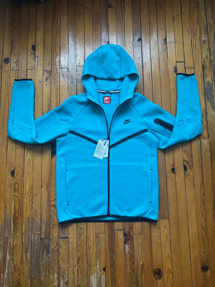 Nike Tech Fleece 2025 Sezon Turkuaz Sıfır Etiketli - Görsel 2
