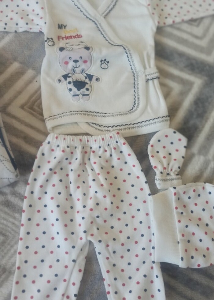 Hastane çıkışı seti 8 li BATTANİYELİ  - Görsel 4