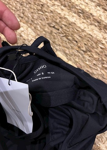 Kadın Siyah Mini Atletik Tulum - Görsel 6