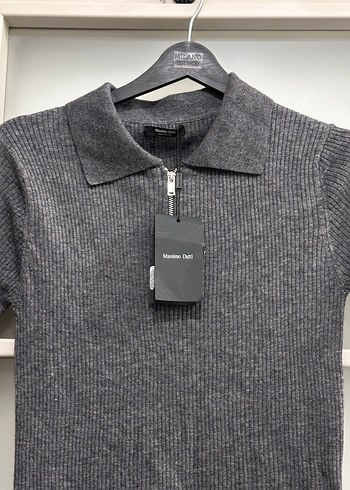 Gri Kısa Kollu Erkek Polo Tişört - Görsel 2