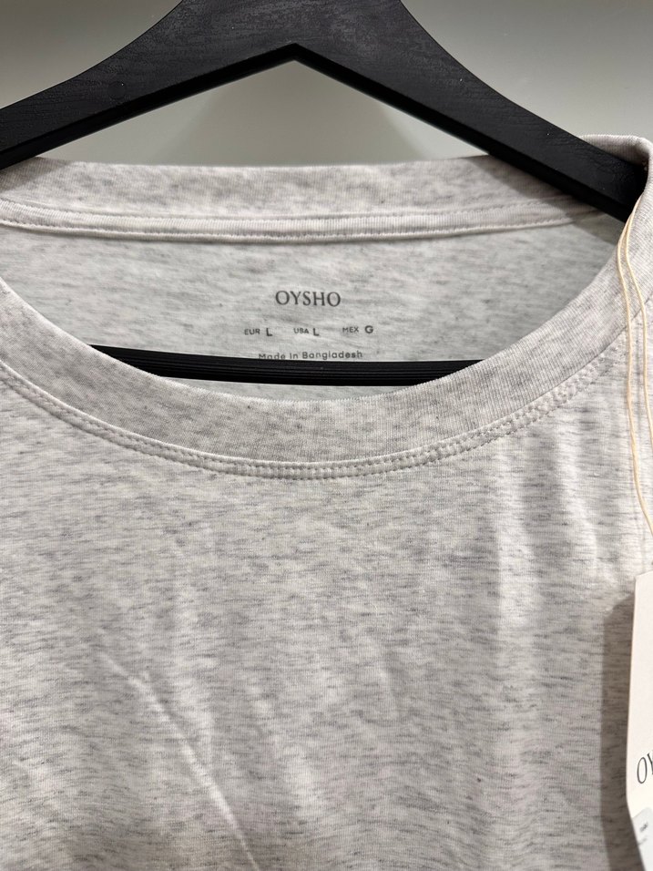 Gri  Tişört - Görsel 4