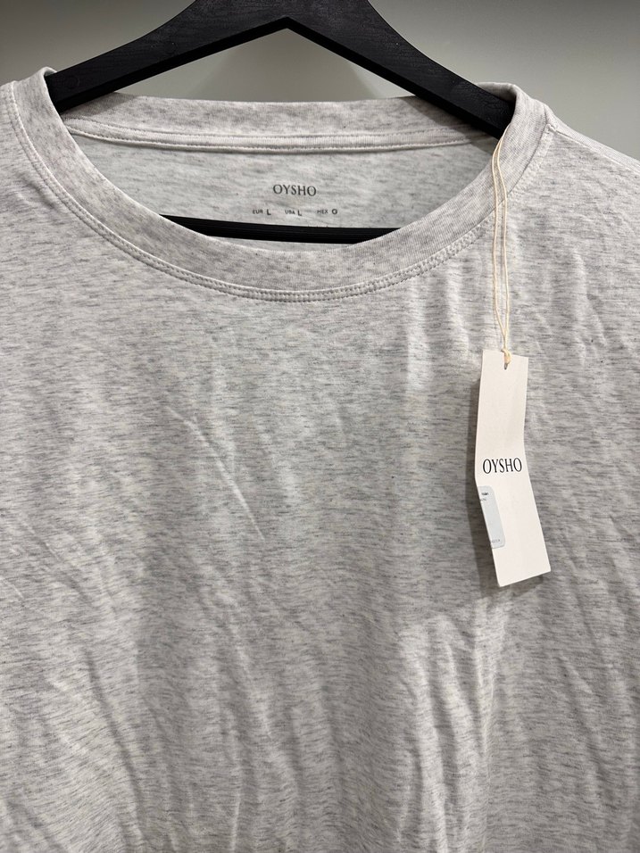 Gri  Tişört - Görsel 3