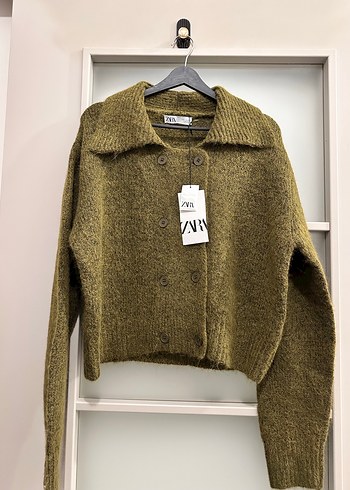 Kadın  Örgü Hırka - Görsel 2