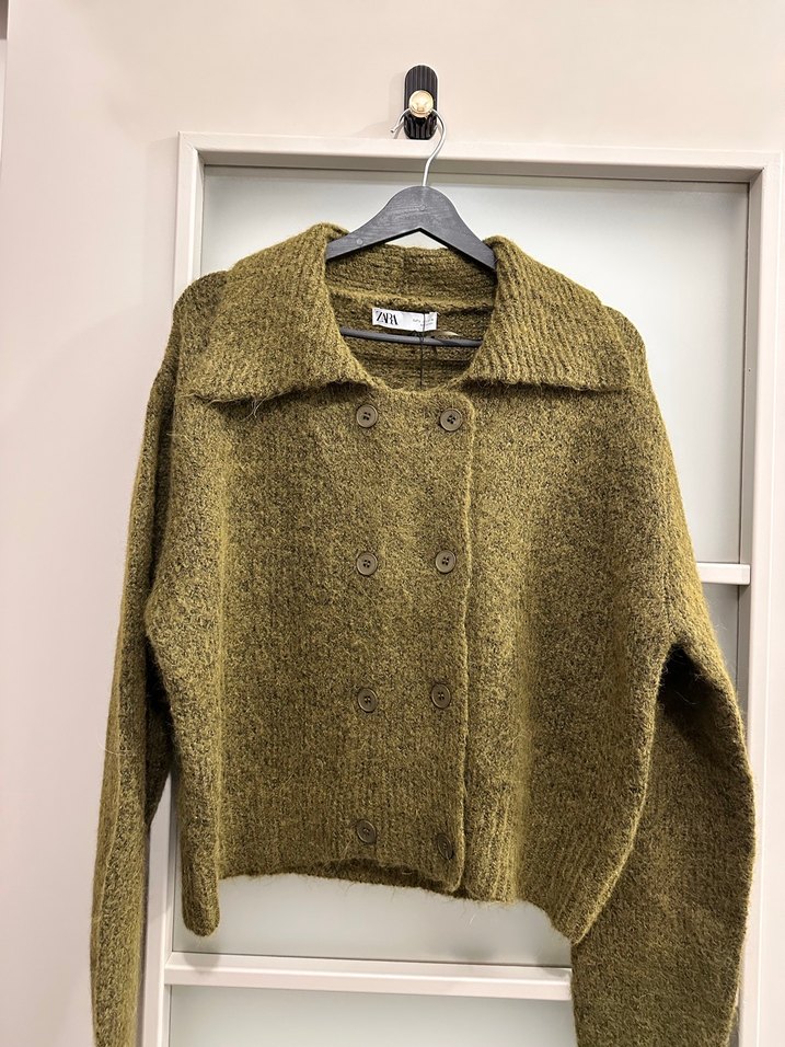 Kadın  Örgü Hırka - Görsel 5