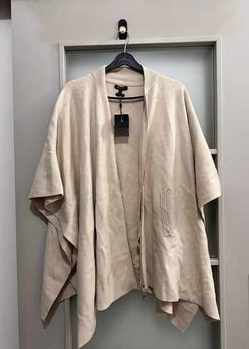 Massimo Dutti Bej Kadin Midi Panco