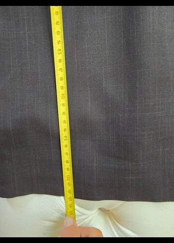 Kemerli Siyah Midi Ofis Elbisesi - Görsel 4