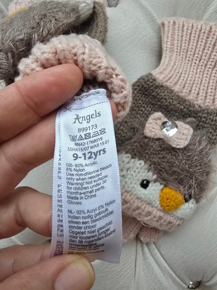 Şahane Kız Çocuk Eldiveni - Görsel 4