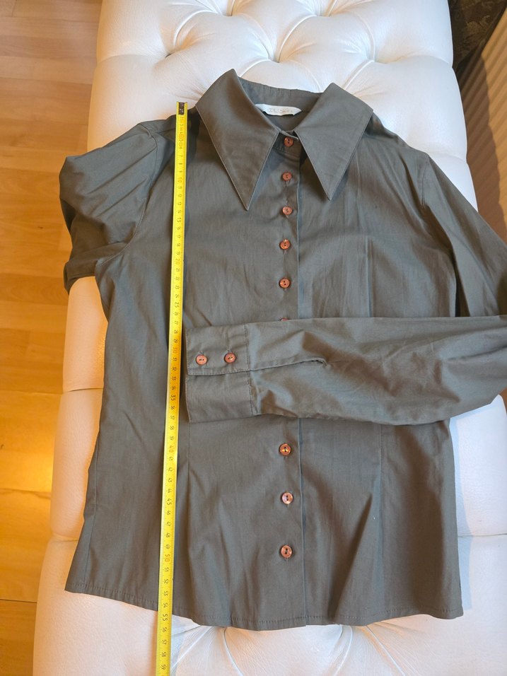 Adil Işık Haki Gömlek - Görsel 4