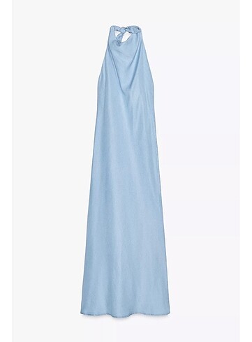 Halter yaka elbise
