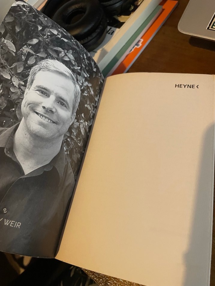 Andy Weir Marslı Posterli Almanca Basım - Görsel 5