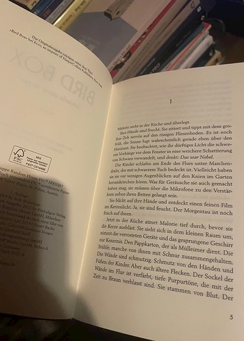 Josh Malerman, Bird Box - Almanca Roman - Görsel 8