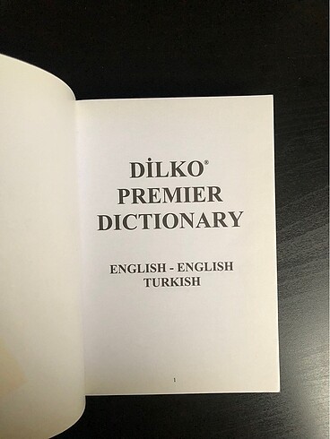 Beden İngilizce Sözlük / English Dictionary