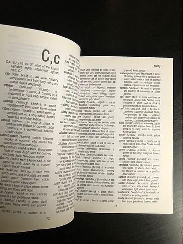 Beden Renk İngilizce Sözlük / English Dictionary